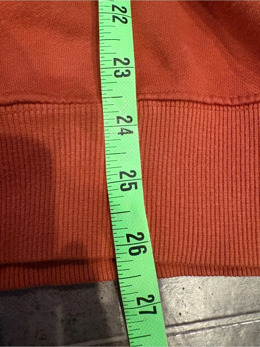 The North Face Men's Half Dome Pullover Hoodie Burnt Orange Rust Large Gorpcore